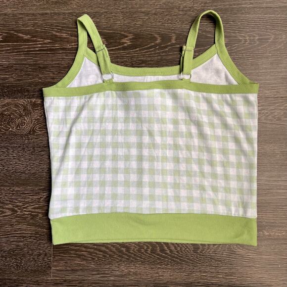 Her Universe Studio Ghibli My Neighbor Totoro Gingham Girls Tank Plus Size XL - Picture 2 of 6